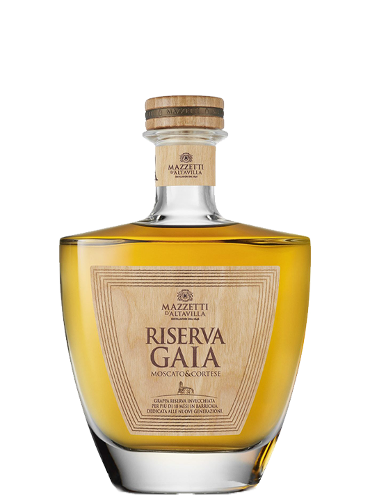 Riserva "GAIA" - Grappa di Moscato e Cortese
