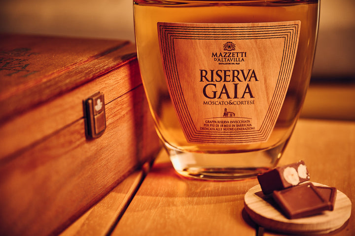 Riserva "GAIA" - Grappa di Moscato e Cortese